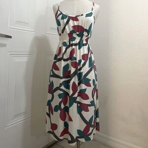 Rachel Pally Dress size L in white fushia and mint